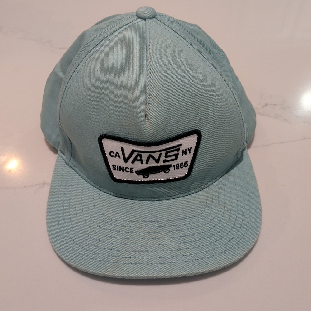 Vans CAP Snapback Hat light blue VANS Trucker Adjustable